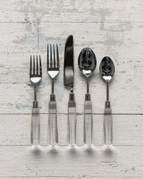 TIME 2 DECOR Modern Royal Style Stainless Steel Cutlery Set, for Catering, Party, Restaurant & Home Use