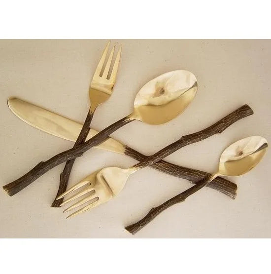 Modern Minimalist Cutlery Set, Timeless Flatware for Family Gatherings & Festive Dining