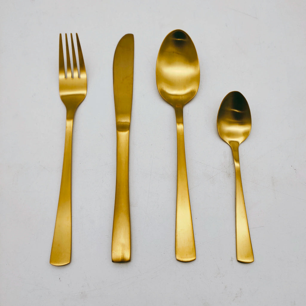 Royal White Pearl Acrylic Handle Silver Cutlery Set, Plastic Handle Spoon Fork Knife Flatware