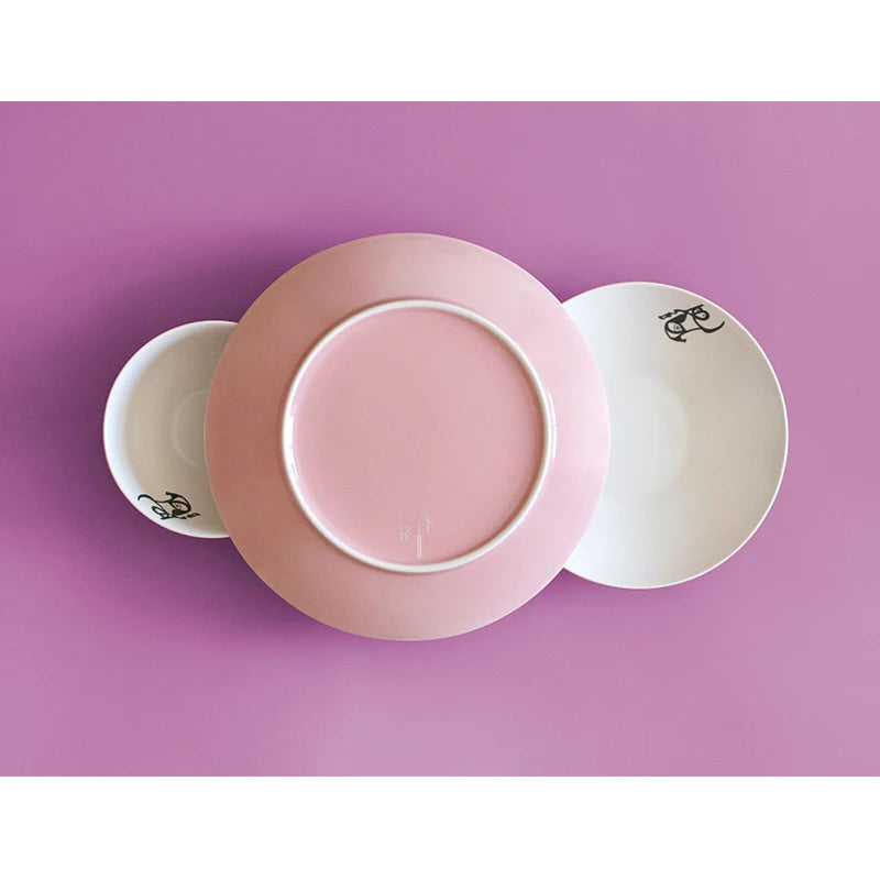 Modern Pure Color Ceramic Dinnerware Set, Steak Plates, Deep Soup Bowls, Pasta Plates & Serving Dishes