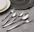 304 Stainless Steel Tableware Set, Elegant Western Steak Knife Fork Spoon, High-End Hotel & Restaurant Flatware
