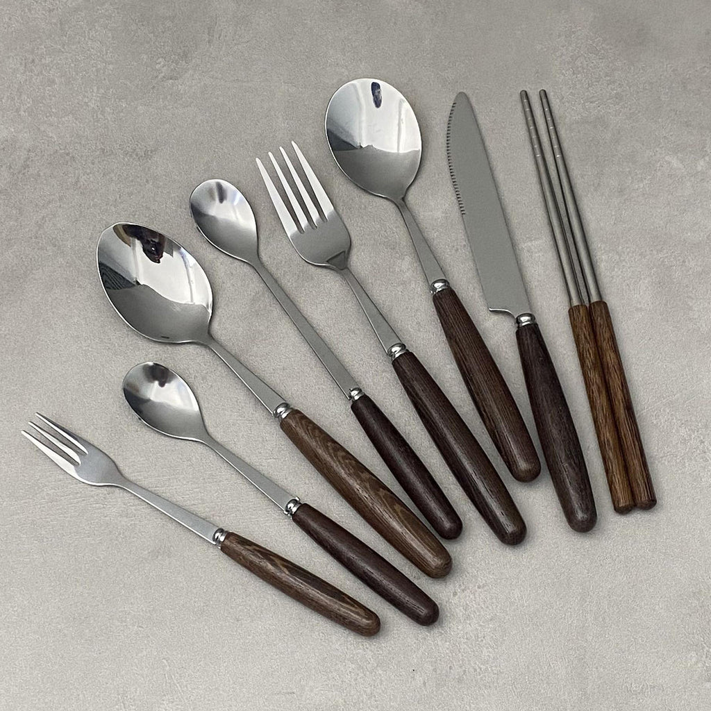 Durable Stainless Steel Cutlery Set for Hotel, Restaurant and Catering Use, Modern Minimalist Flatware